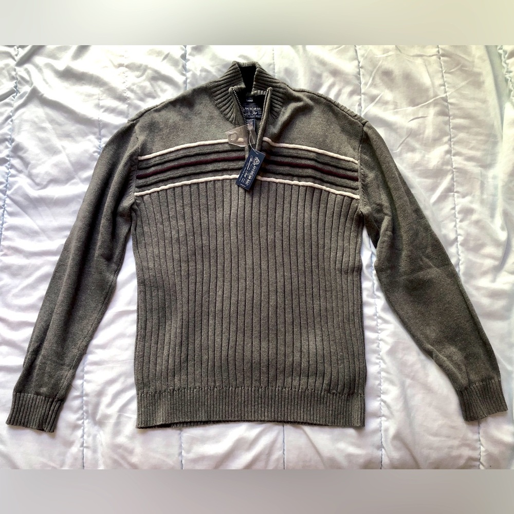 NEW w/tags! American Rag men's sweater size large Gorgeous!